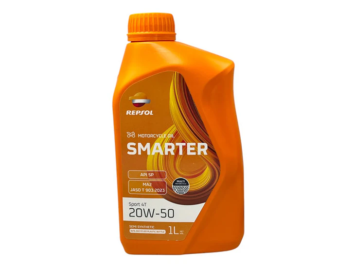 Aceite Semi Sintético Moto 20w-50 Repsol Smarter 2