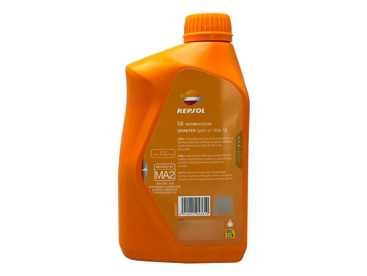 Aceite Semi Sintético Moto 20w-50 Repsol Smarter 3