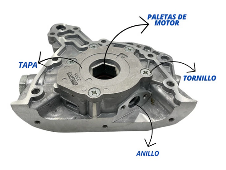 Bomba Aceite Para Chevrolet Corsa 1.6 Swing 2000 - 2008 2