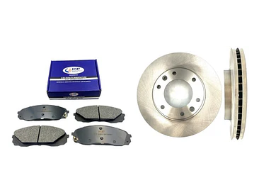 Pastillas + Disco Delant Para  Hyundai New H-1 2.5 2008-2021 1