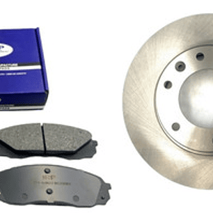 Pastillas + Disco Delant Para  Hyundai New H-1 2.5 2008-2021