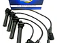 Juego Cables Bujias Chevrolet Spark Gt 1.2 2010-2018  B12d1 Negro - Miniatura 1