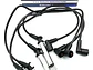 Juego Cables Bujias Chevrolet Luv Dmax 2.4 8v 2005-2010 Negro - Miniatura 1