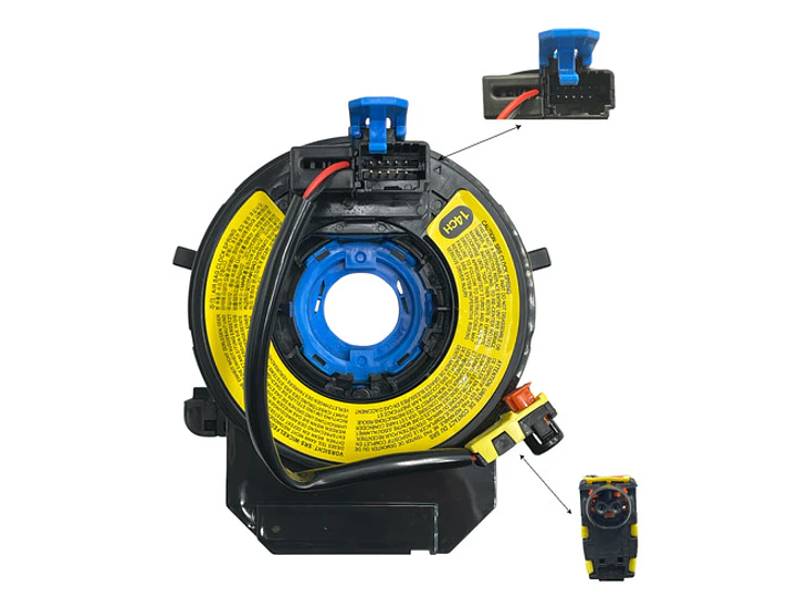 Cinta Air Bag Para Kia Rio 3 4 5  1.4 2012-2015 Negro 3