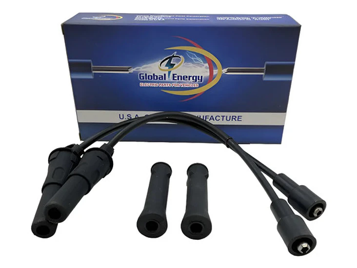 Juego Cables Bujías Mg350 1.5 2012-2016 Negro 1