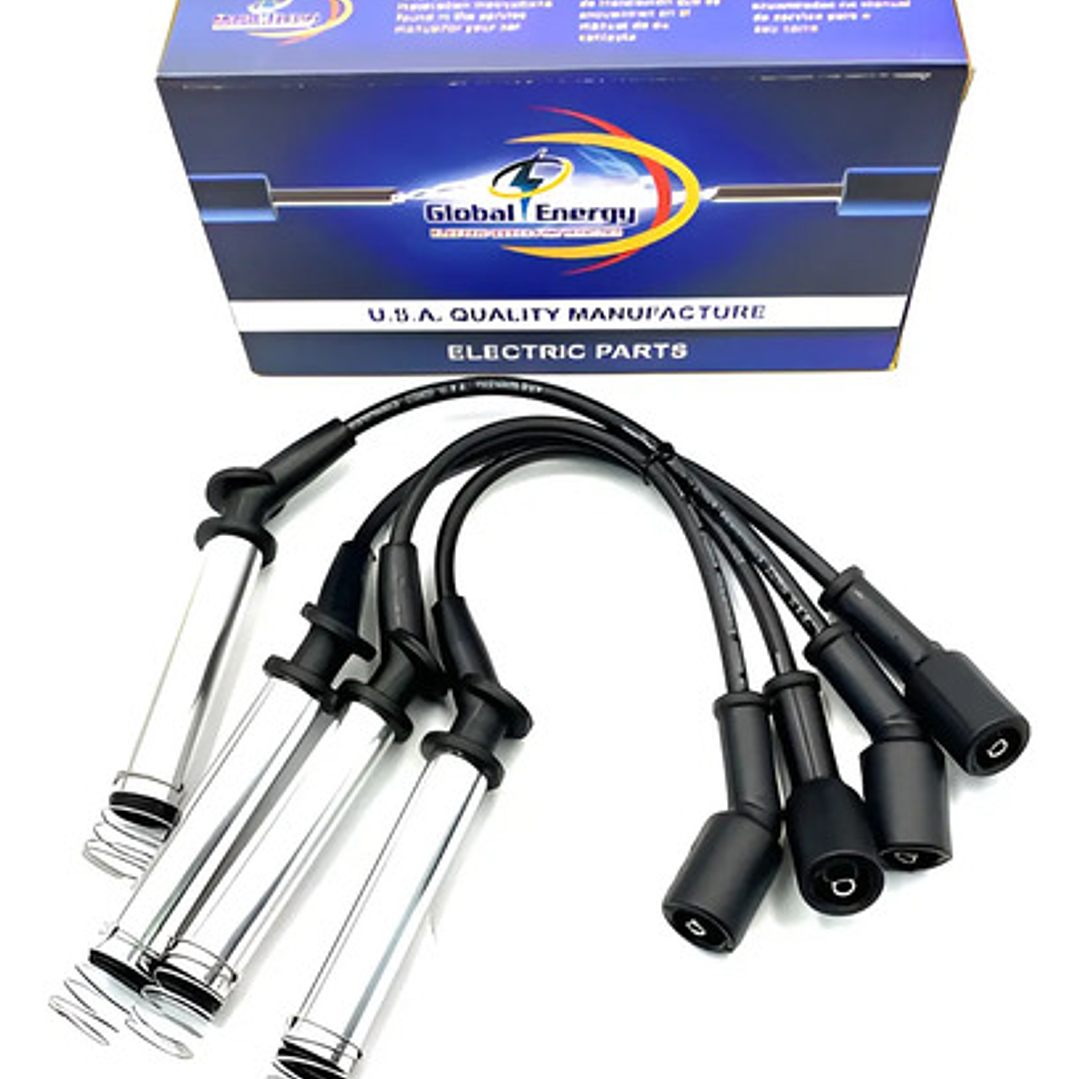 Juego Cables Bujias Chevrolet Onix 1.4 2017-2019 Negro 1