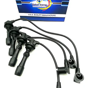 Juego Cables Bujias Para Hyundai I10 1.2 2011-2019 G4la Negro