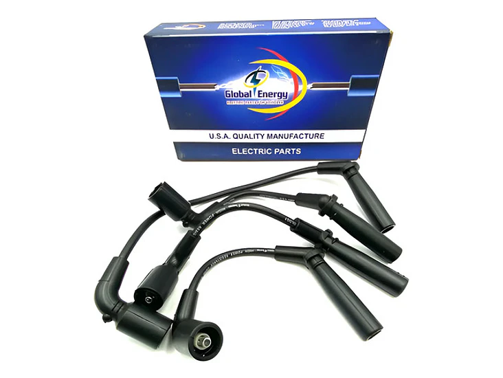 Juego Cables Bujias Chevrolet Spark Lt 1.0 4cl 8v 2004-2016  Negro 1