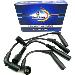 Juego Cables Bujias Chevrolet Spark Lt 1.0 4cl 8v 2004-2016  Negro