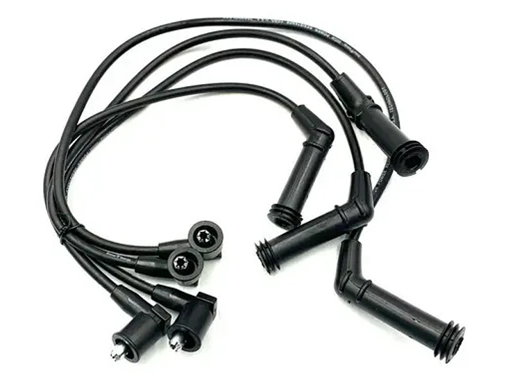 Juego Cable Bujia Para Hyundai Accent Prime 1.3 1.5 2000-06 Negro 3