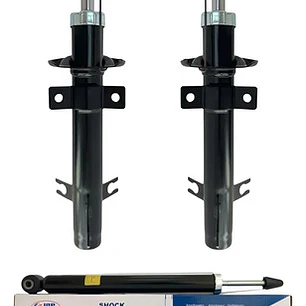 Kit Amortiguador Delantero Y Trasero Para Fiesta 1.6 2004-10