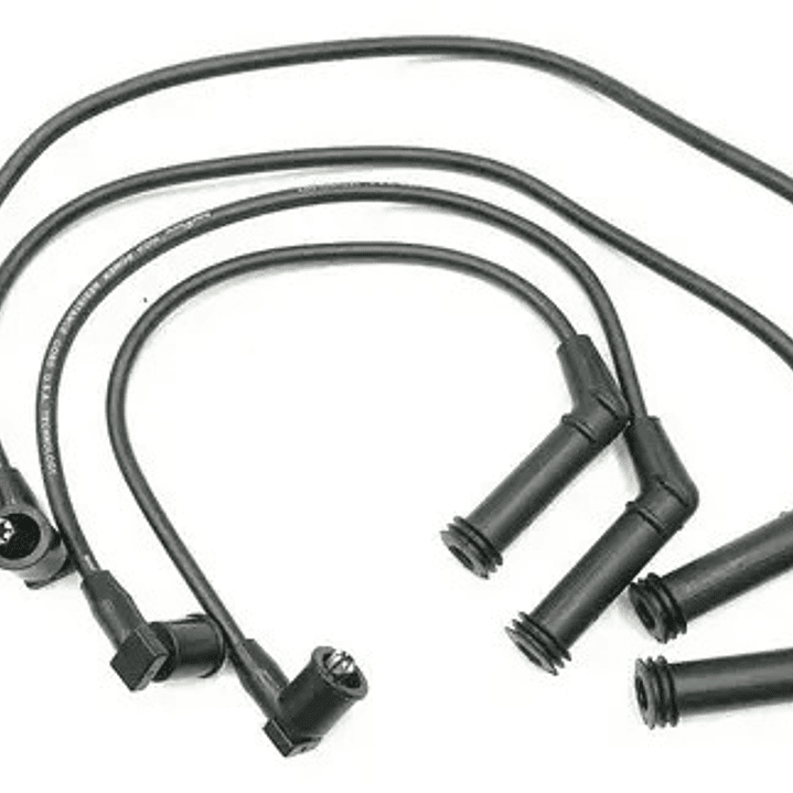 Juego Cables Bujias Para Kia Morning 1.1 2004-2011 Negro 3