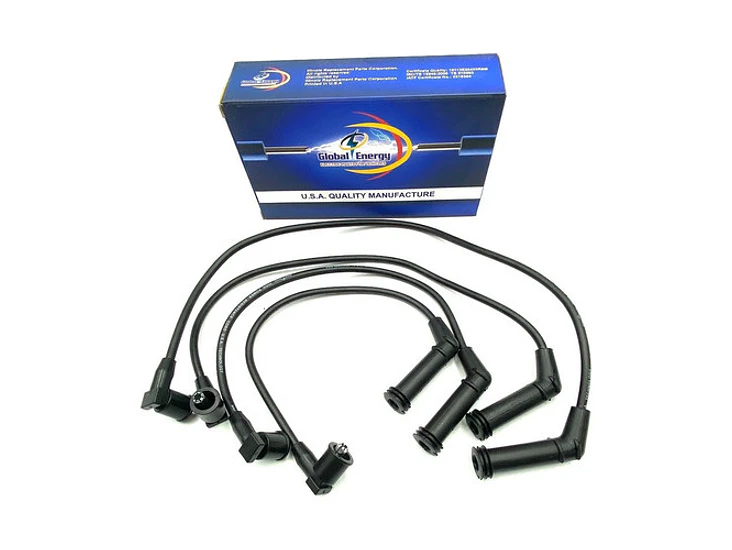 Juego Cables Bujias Para Kia Morning 1.1 2004-2011 Negro 1