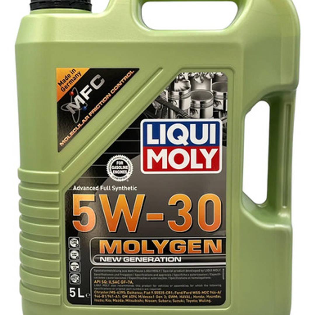 Liqui Moly Molygen 5w30 5l Aceite Sintet 4