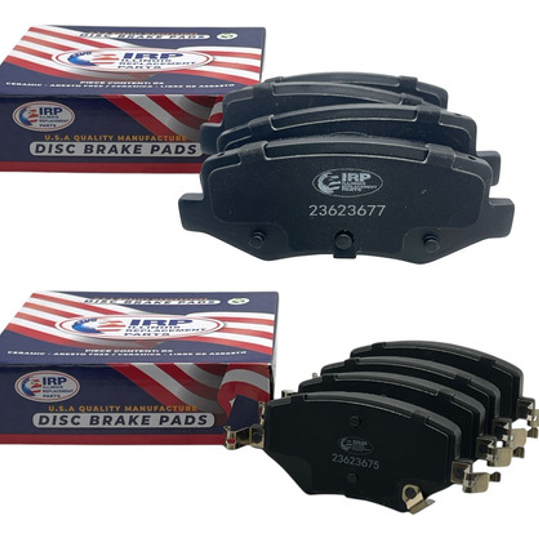 Pastilla Cerámica Delantera Y Trasero Para Captiva 1.5 19-24 2