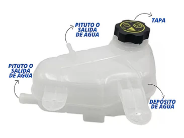 Deposito Agua Refrigeran Chevrolet Onix 1.4 2017-2020 C/tapa 2