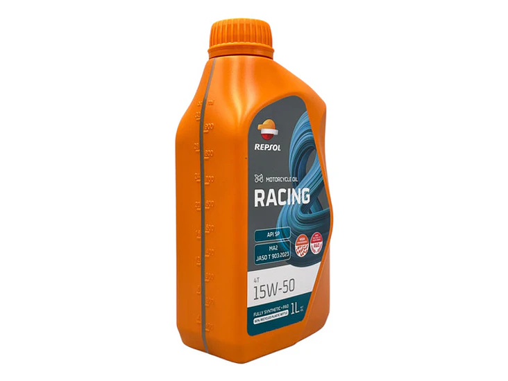 Aceite 100% Sintético 15w50 Moto Racing 4t 1 Litro 1