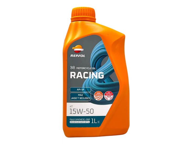 Aceite 100% Sintético 15w50 Moto Racing 4t 1 Litro 2