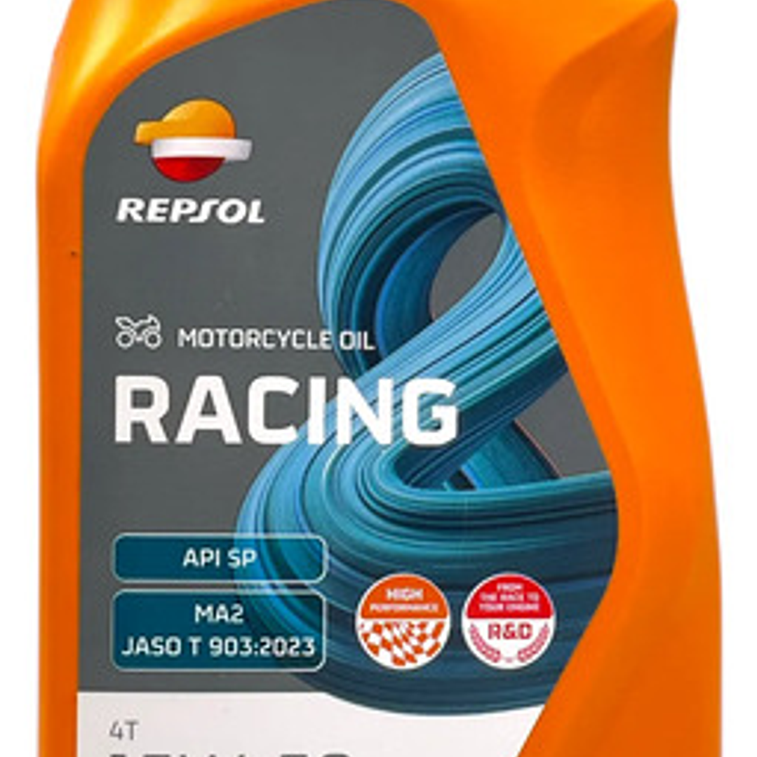 Aceite 100% Sintético 15w50 Moto Racing 4t 1 Litro 2