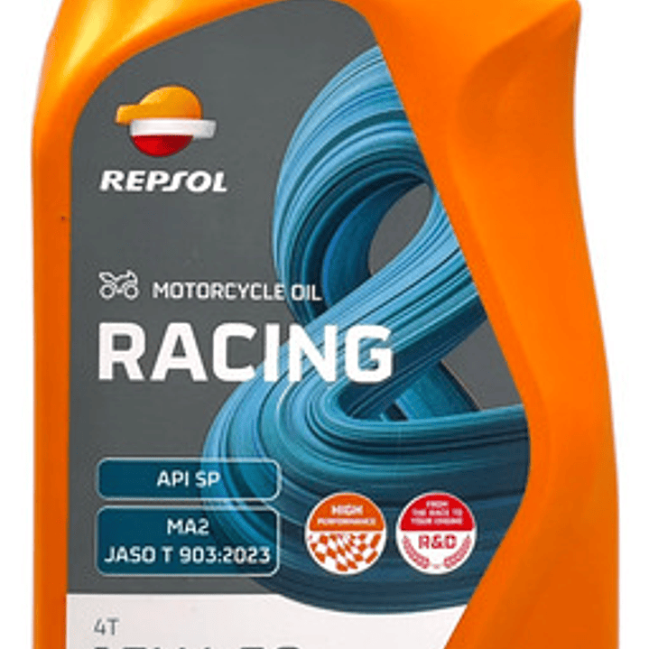 Aceite 100% Sintético 15w50 Moto Racing 4t 1 Litro 2