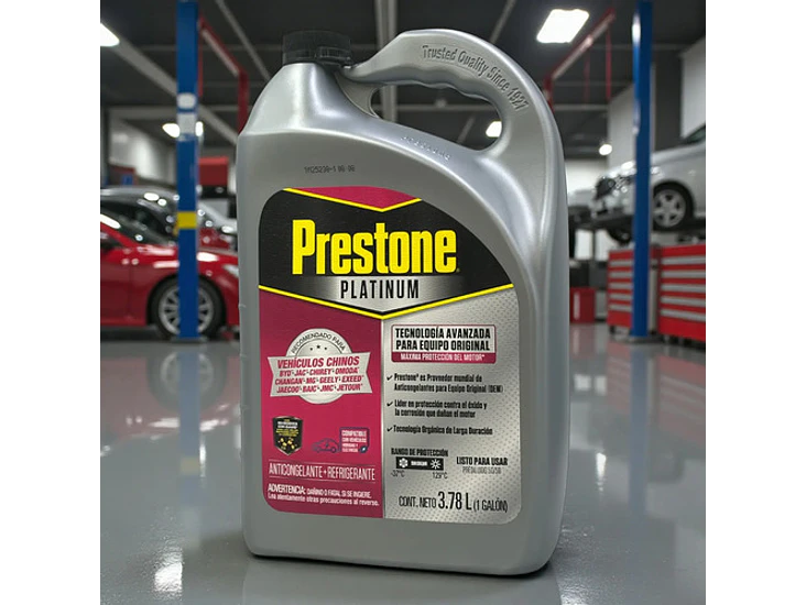 Anticongelante Refrigerante Prestone Platinum Rosa 3.78 Chin Rosa 2