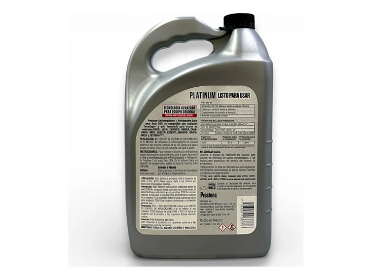 Anticongelante Refrigerante Prestone Platinum Rosa 3.78 Chin Rosa 3