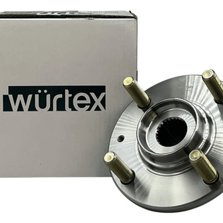 Par Maza Rueda Delantera Para Hyundai Accent New 1.6 2006-11 2