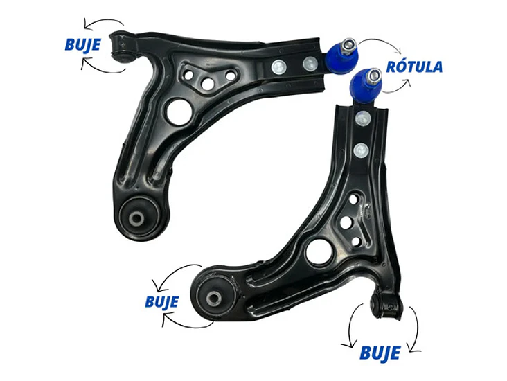 Par Bandeja Suspensión Para Chevrolet Sail 1.4 2011-2017 4