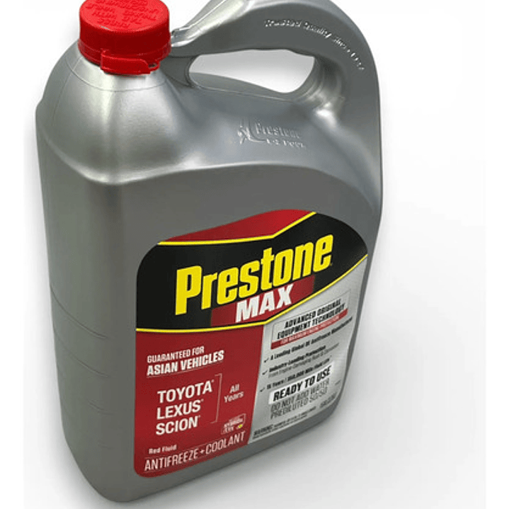 Refrigerante Prestone Asian Red Antifreeze/coolant 50/50 1gl Rojo 1