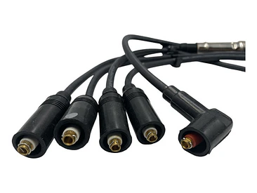 Juego Cable Bujias Volkswagen Gol G3 1.6 2000-2006 Negro 6