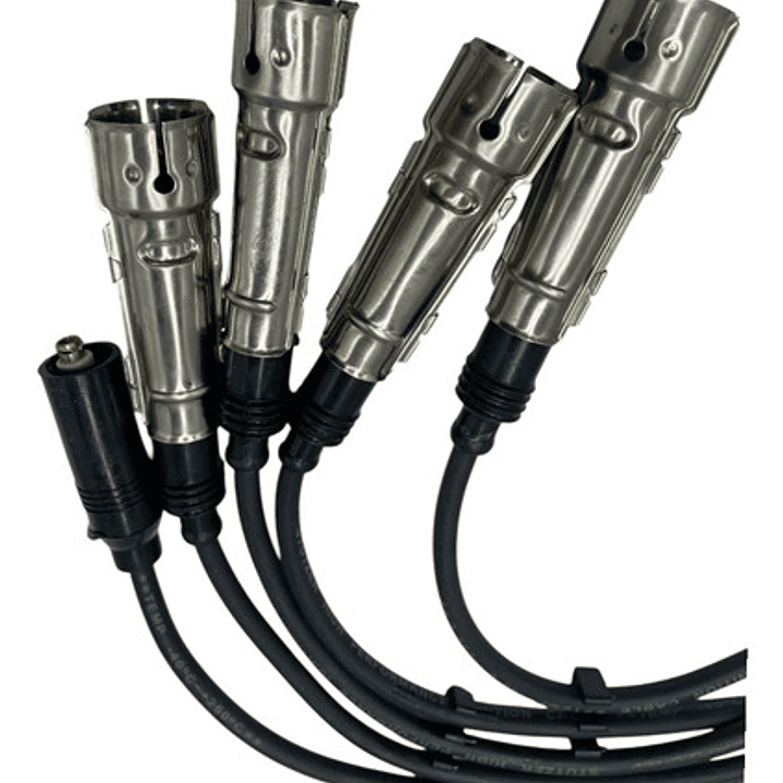 Juego Cable Bujias Volkswagen Gol G3 1.6 2000-2006 Negro 3