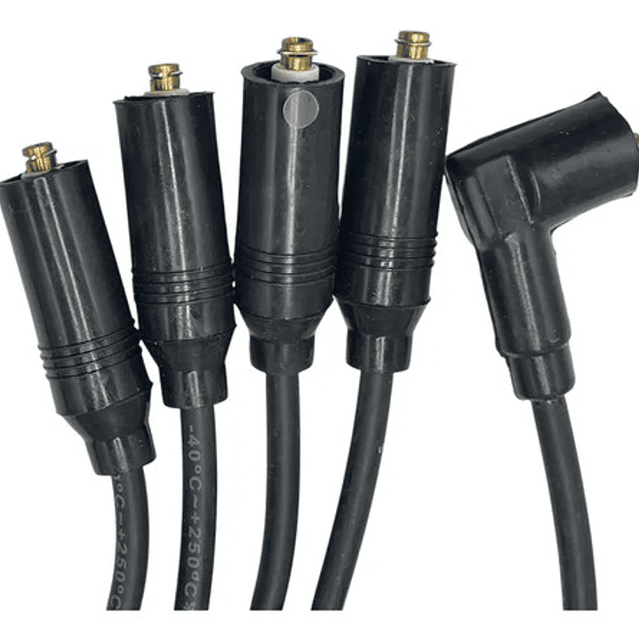 Juego Cable Bujias Volkswagen Gol G3 1.6 2000-2006 Negro 5