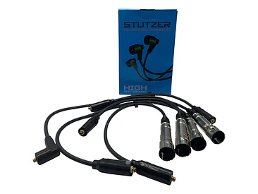 Juego Cable Bujias Volkswagen Gol G3 1.6 2000-2006 Negro 1