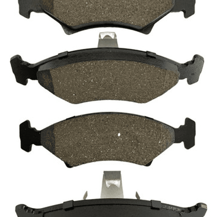 Pastillas Freno Cerámica Delantera Ford Fiesta 1.6 2000-2010 5
