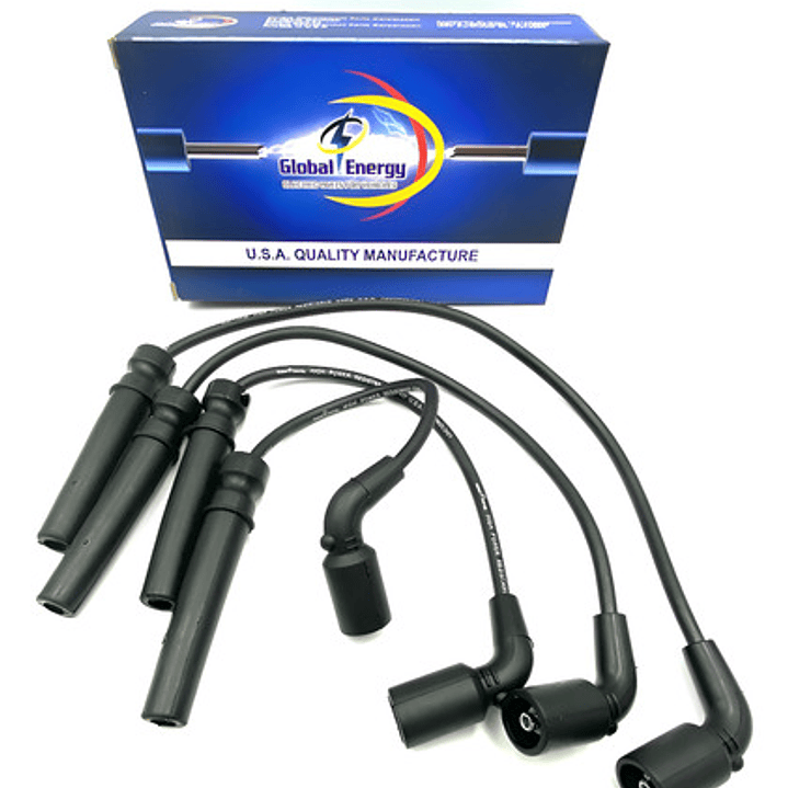 Juego Cables Bujias Daewo Nubira 1.6 1998-2003 A16dmn Negro 1