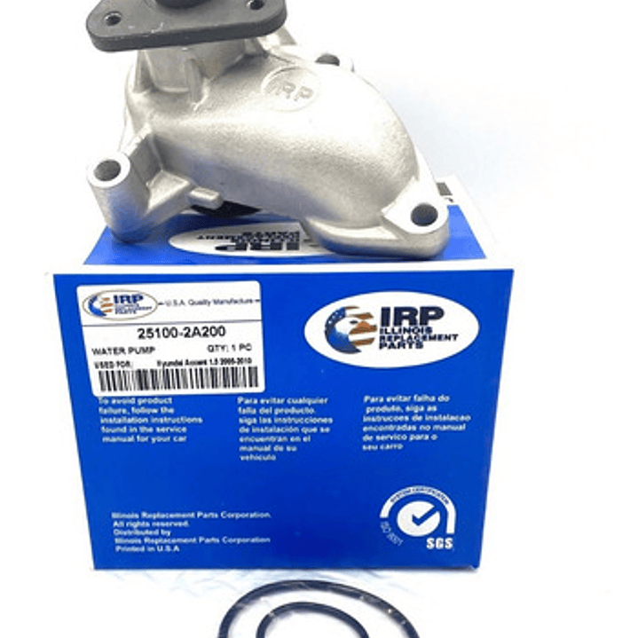 Bomba Agua Kia Soul 1.6 16v Diesel 2017-2018 D4fb 3