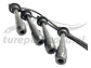 Juego Cable Bujia Hyundai Accent Prime 1.5 1.6 16v 2001-2006 Negro - Miniatura 3