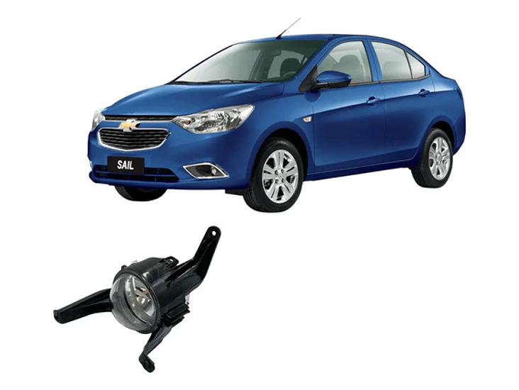 Neblinero Izquierdo Para Chevrolet Sail 1.4 2011-2017 Blanco 2