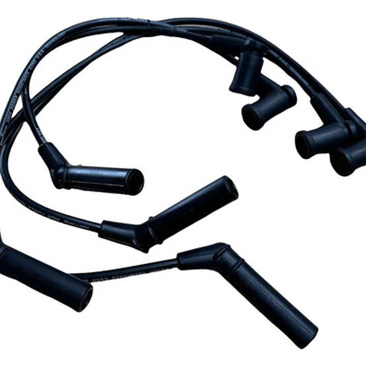 Juego Cables Bujias Ford Fiesta 1.6 2003-2010 Zetec Negro 1