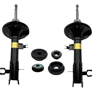 Par Amortiguador + Cazoleta Plana Delant Chevrolet Aveo 1.4