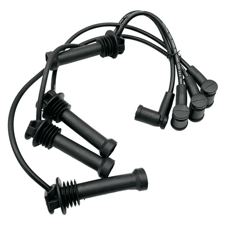Juego Cables Bujias Ford Ecosport 1.6 2013-2018 Sigma Negro 1