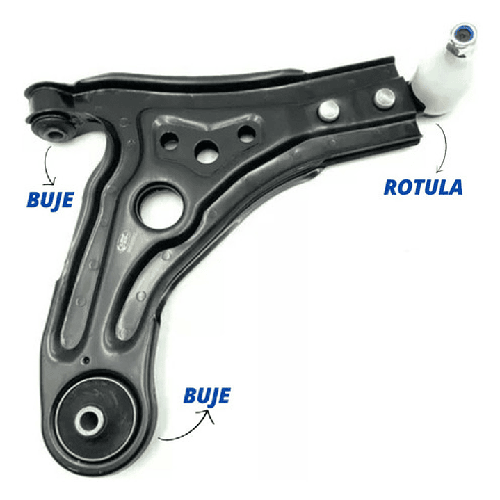 Kit Bandeja Suspensión Aveo 1.4 2004 2016 Derecho+izq 8