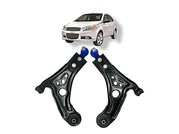 Kit Bandeja Suspensión Aveo 1.4 2004 2016 Derecho+izq 1