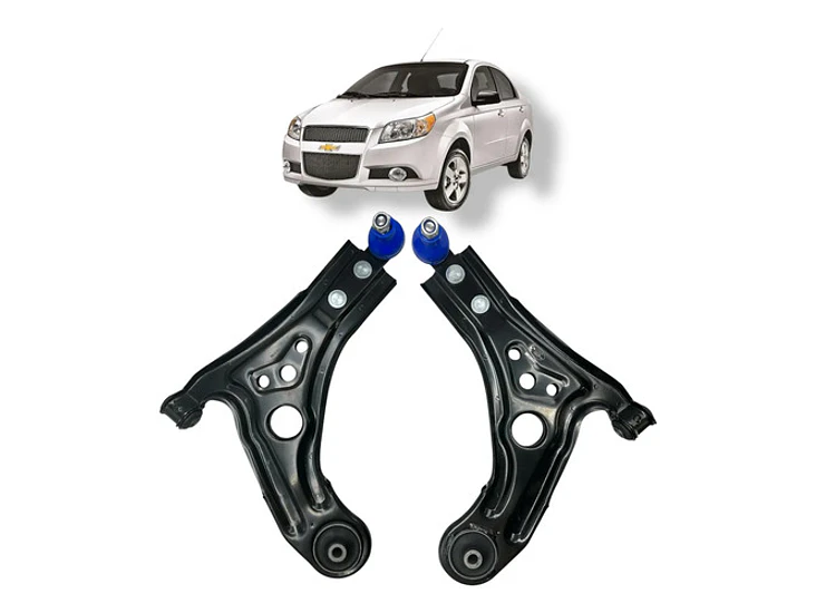 Kit Bandeja Suspensión Aveo 1.4 2004 2016 Derecho+izq 1