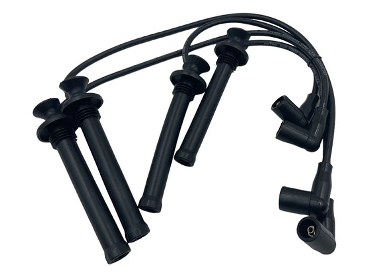 Juego De Cables De Bujias Chery Destiny 2.0 Todos Negro 2