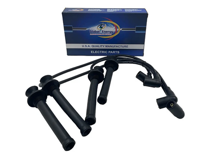 Juego De Cables De Bujias Chery Destiny 2.0 Todos Negro 1