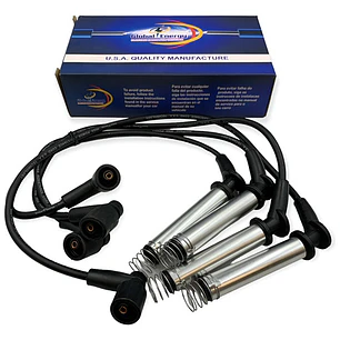 Juego Cables Bujias Chevrolet S10 Apache 2.2 2.4 1999-2012 Negro