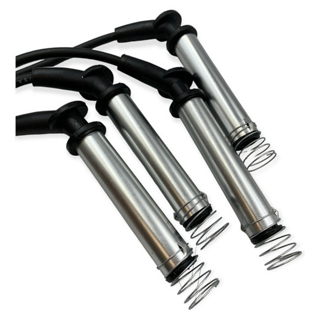 Juego Cables Bujias Chevrolet S10 Apache 2.2 2.4 1999-2012 Negro 2