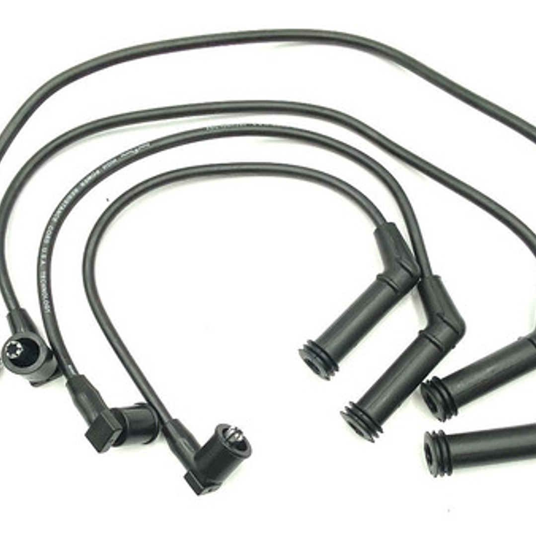 Juego Cables Bujias Para Hyundai I10 1.1 2007-2014 Negro 2