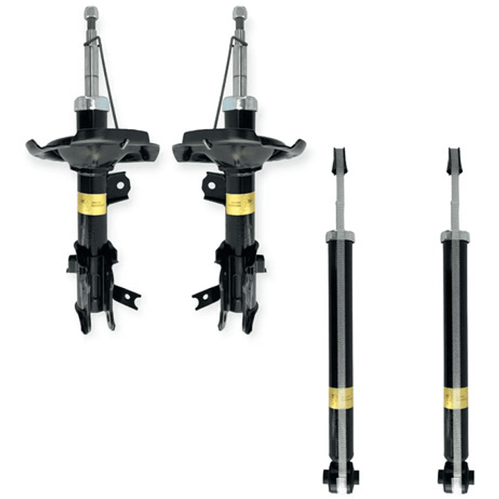 Amortiguador Delant + Tras Para Hyundai New Accent 2006-2011 1
